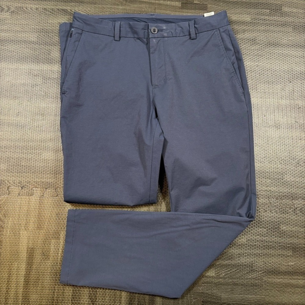 Vineyard Vines Pants Mens 32x30 Blue On-The-Go Stretch Performance Chinos Navy